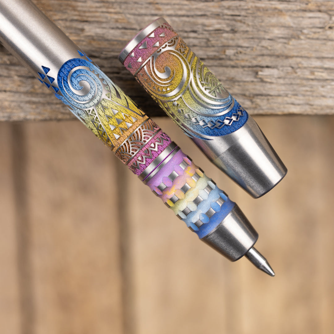 TechLiner Rainbow Grid -- Rainbow Hawaiian LE Titanium (Burnished)