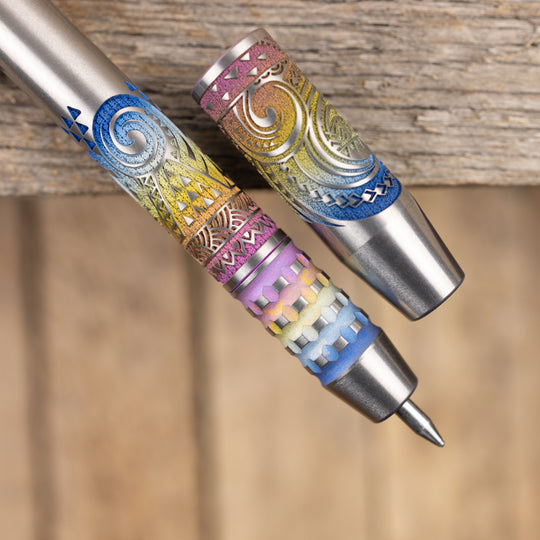 TechLiner Rainbow Grid -- Rainbow Hawaiian LE Titanium (Burnished)