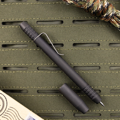 Titanium TechLiner Grid Pen -- DLC (Blasted)