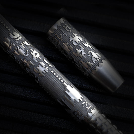 Titanium TechLiner Grid Pen --  Galaga LE (Tumbled)