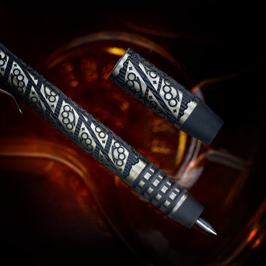 Titanium TechLiner Grid Pen --  BRNLY Brawler LE (Matte TRD / Bronze Ano)