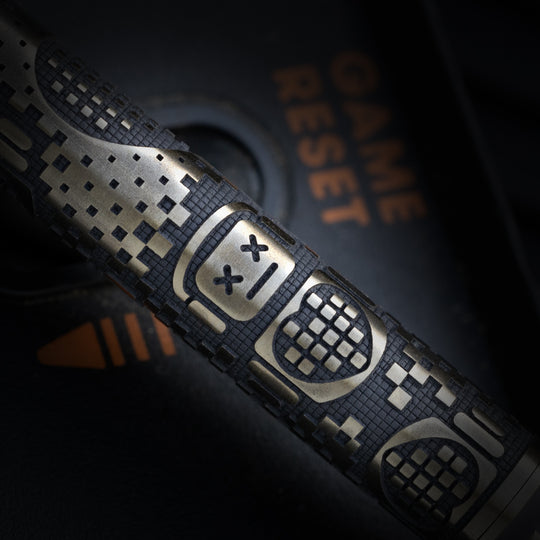 Titanium TechLiner Grid Pen -- Robot Heart (FallOut TRD /  Bronze Ano)