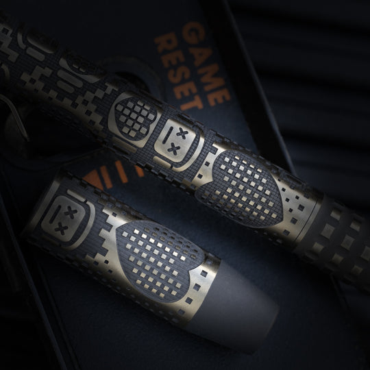 Titanium TechLiner Grid Pen -- Robot Heart (FallOut TRD /  Bronze Ano)