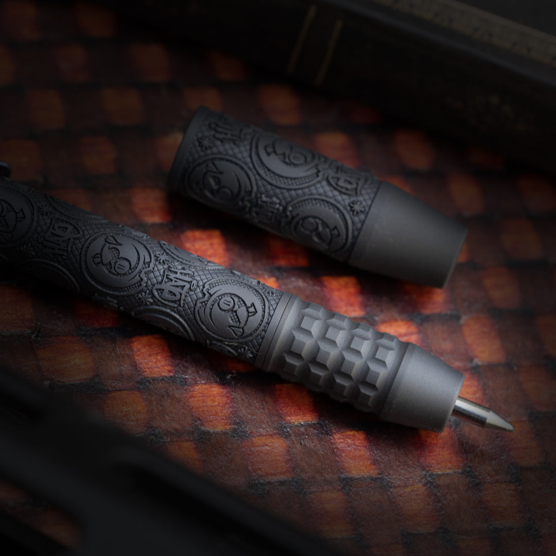 Titanium TechLiner Grid Pen -- HateDust (Black TRD)