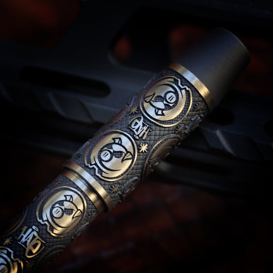 Titanium TechLiner Grid Pen -- HateDust (FallOut TRD /  Bronze Ano)