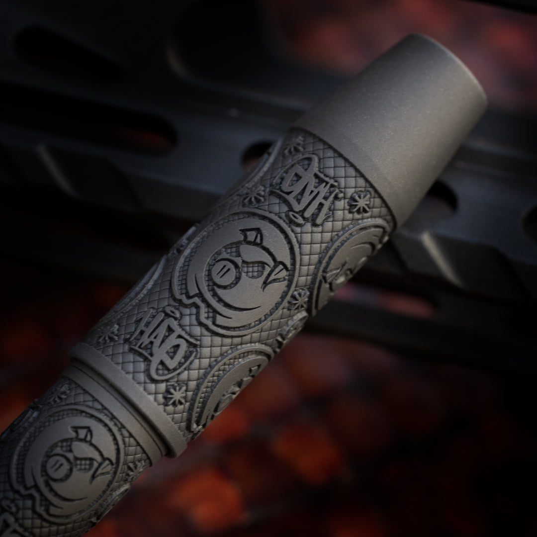 Titanium TechLiner Grid Pen -- HateDust (Black TRD)