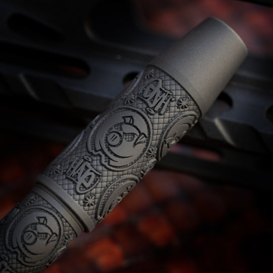 Titanium TechLiner Grid Pen -- HateDust (Black TRD)