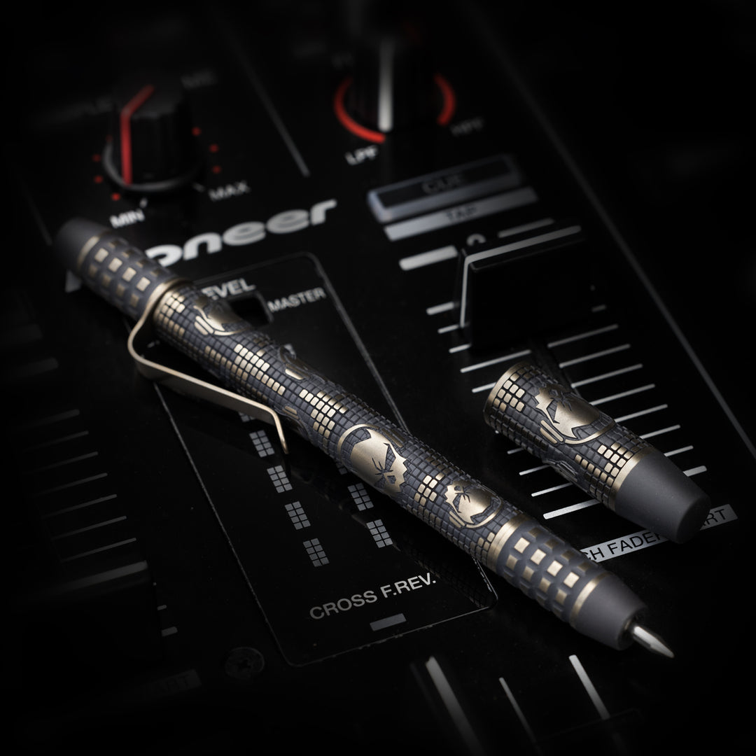 Titanium TechLiner Grid Pen -- Ladetta (FallOut TRD / Bronze Ano)