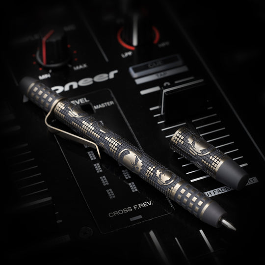 Titanium TechLiner Grid Pen -- Ladetta (FallOut TRD / Bronze Ano)