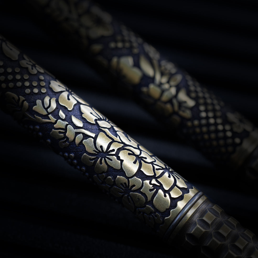 Titanium TechLiner Grid Pen -- Sakura LE (Matte TRD / Bronze Ano)