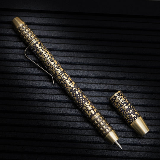 Brass TechLiner Grid Pen -- Sakura (Acid Washed)