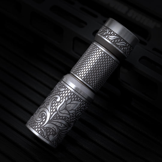 CWF Arcadian Flashlight - Checkered Paisley (Tumbled)