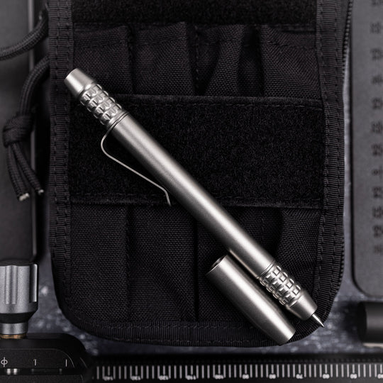 Titanium TechLiner Grid Pen -- (Space Gray)