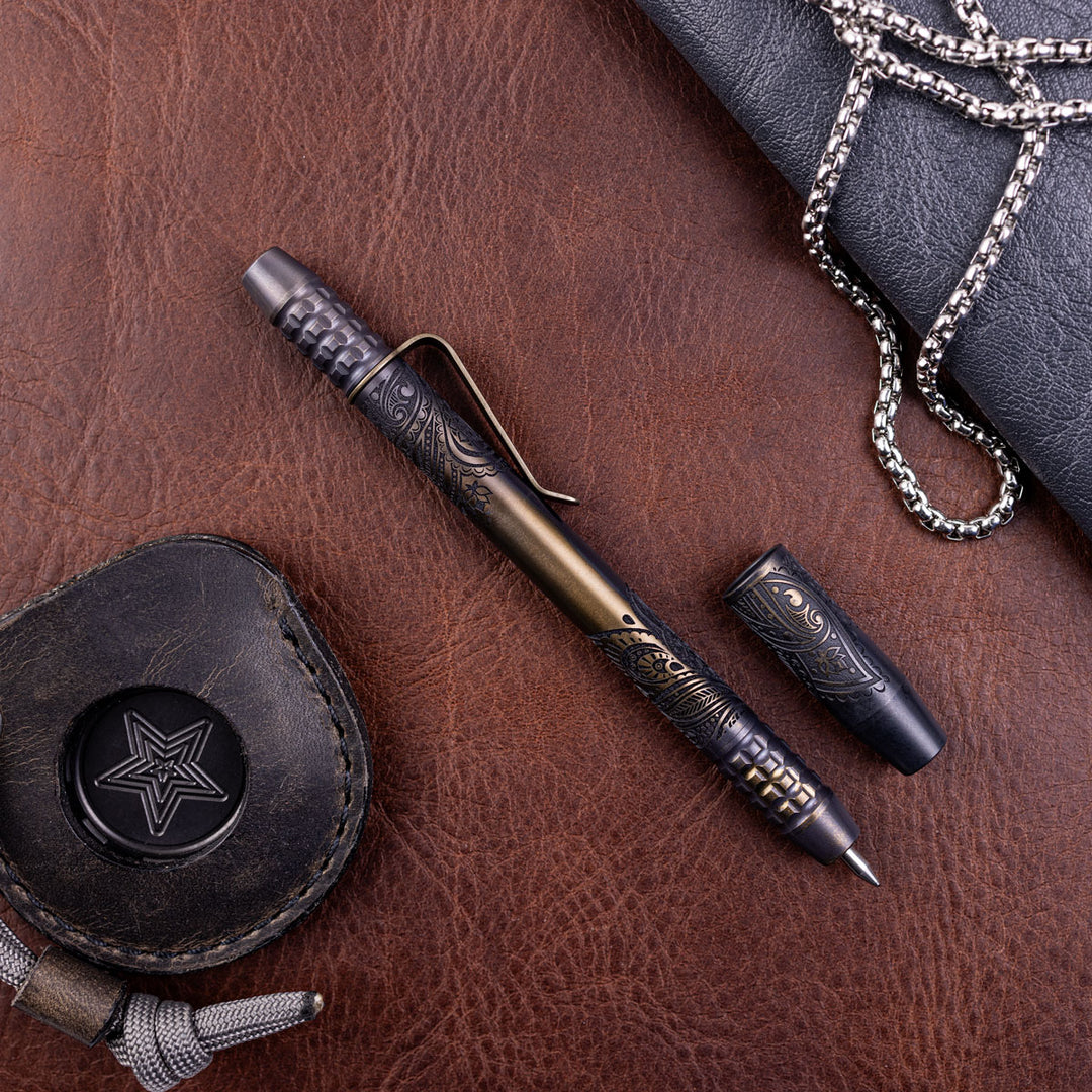 TechLiner Grid -- Paisley Laser Engraved Titanium (Fallout TRD)