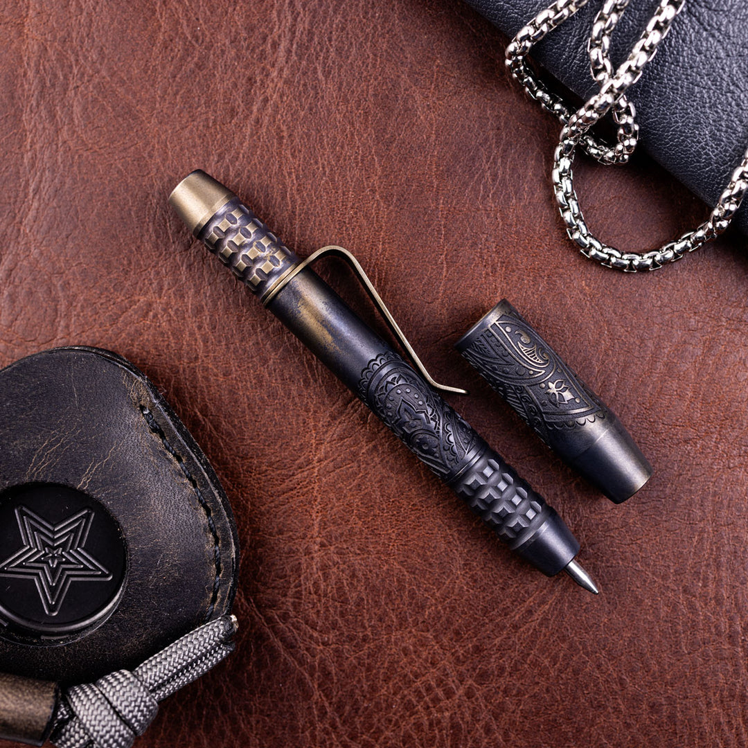 TechLiner Grid -- Paisley Laser Engraved Titanium (Fallout TRD)