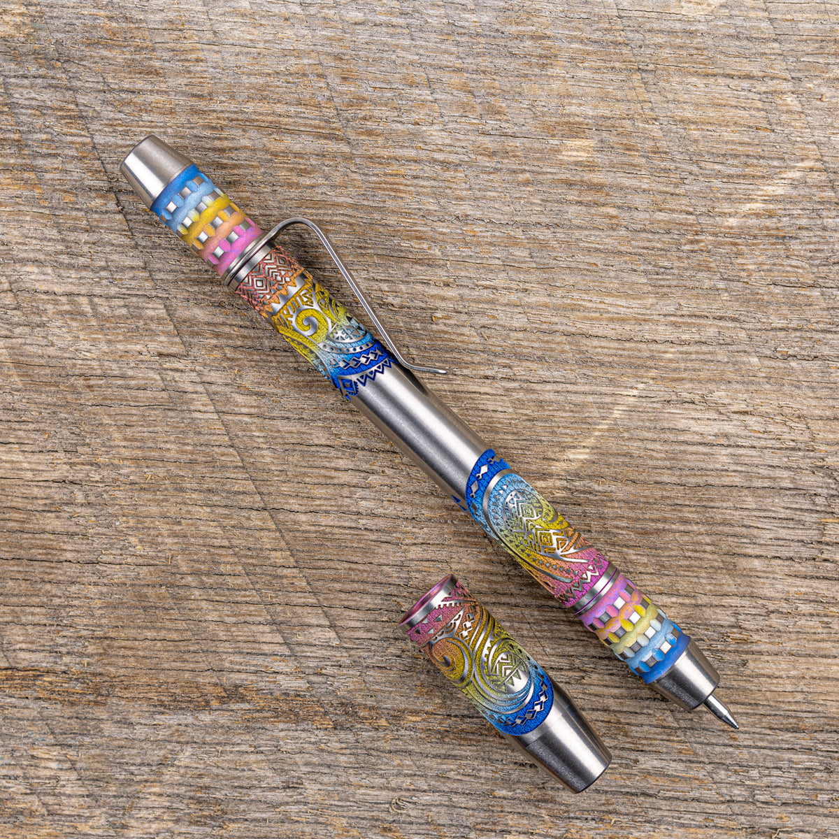 TechLiner Rainbow Grid -- Rainbow Hawaiian LE Titanium (Burnished ...