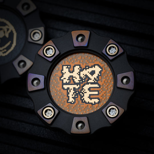 Pixelated Hate Dust X HiTex Tariff Chip SUS (Orange)