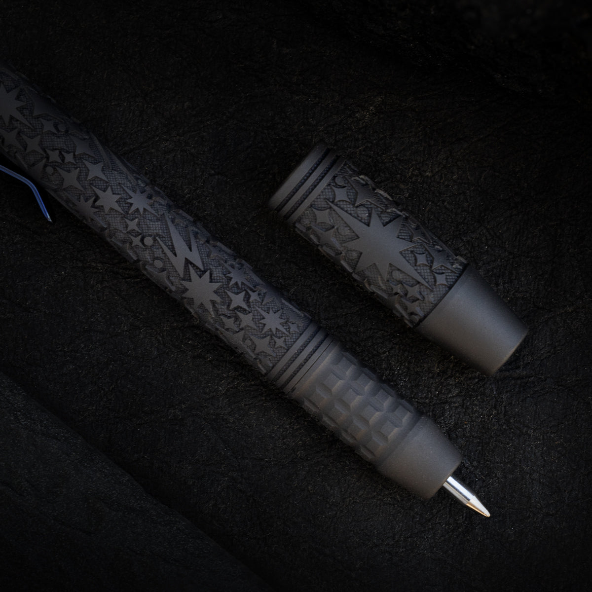 Titanium TechLiner Grid Pen -- Galaxy LE (Black TRD) – Ti2 Design