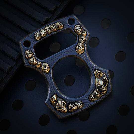 BRNLY x Ti2 Cypop -- Titanium (Tech Pirate Skulls Inlay)