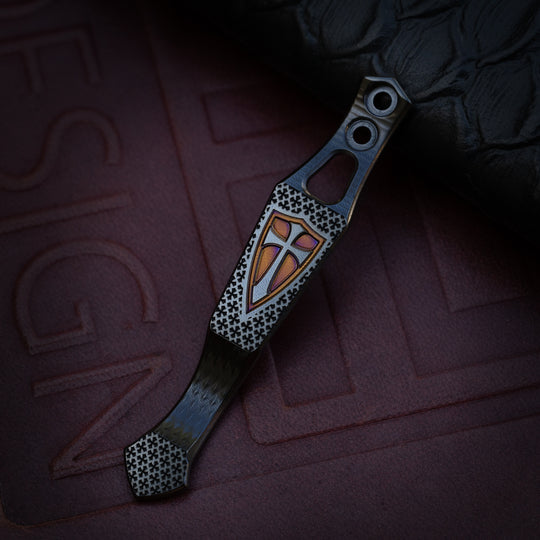 Steel Flame x Ti2 -- 2 Hole Crusader Clip (Vader)