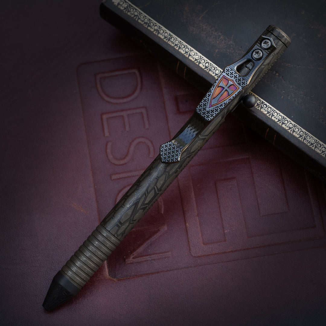 Steel Flame x Ti2 -- 2 Hole Crusader Clip (Vader)