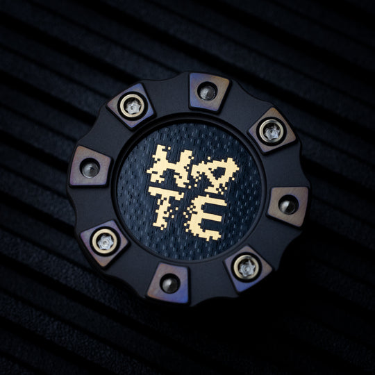 Pixelated Hate Dust X HiTex Tariff Chip SUS (Black) – Ti2 Design