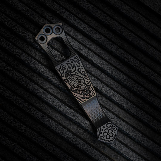 Steel Flame x Ti2 -- 3 Hole Koi Clip (TRD)