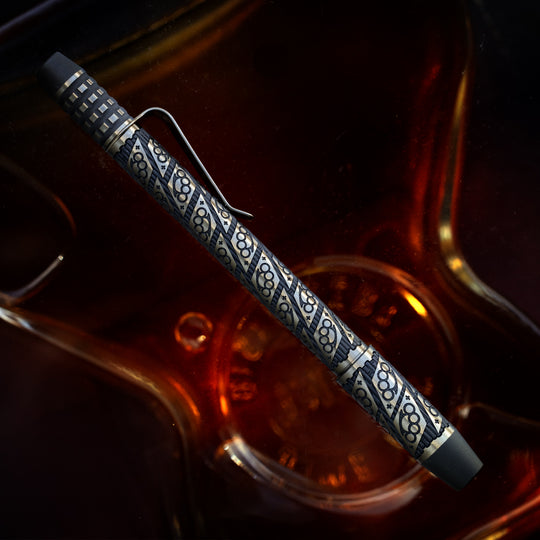 Titanium TechLiner Grid Pen --  BRNLY Brawler LE (Matte TRD / Bronze Ano)