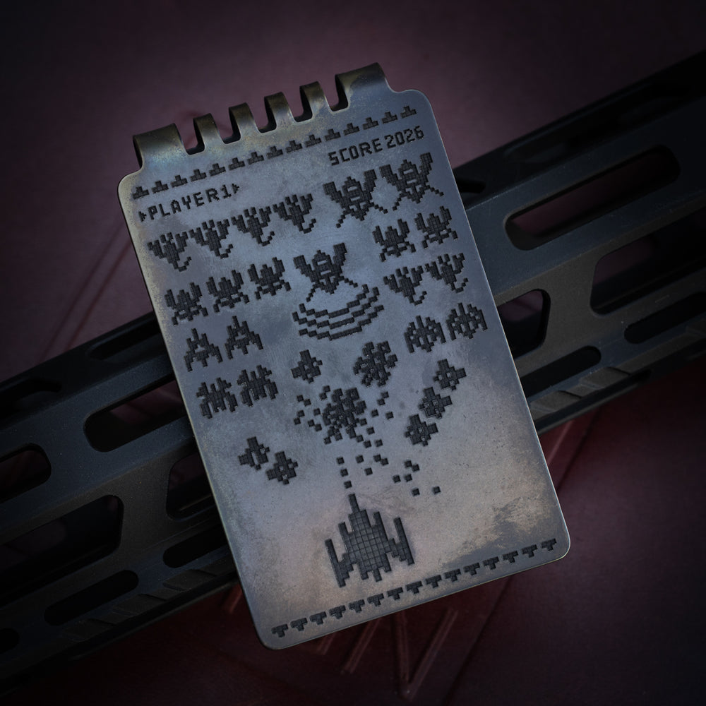 Minimalist Wallet LE Series -- Galaga (FallOut TRD)