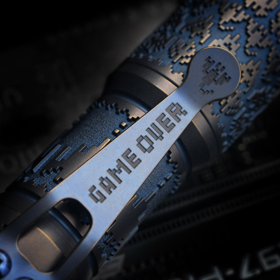 CWF Arcadian Flashlight - Galaga (Blue / Bronze)