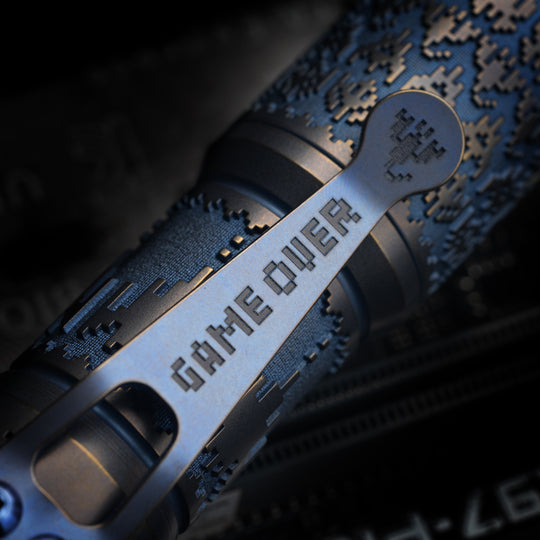 CWF Arcadian Flashlight - Galaga (Blue / Bronze)