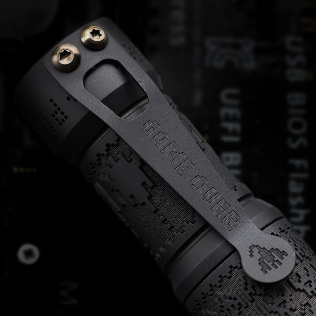 CWF Arcadian Flashlight - Galaga (Black TRD)