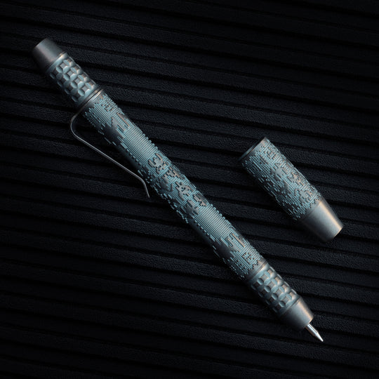 Titanium TechLiner Grid Pen --  Galaga LE (Ethereal)