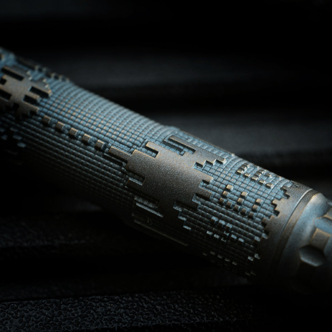 Titanium TechLiner Grid Pen --  Galaga LE (Ethereal)