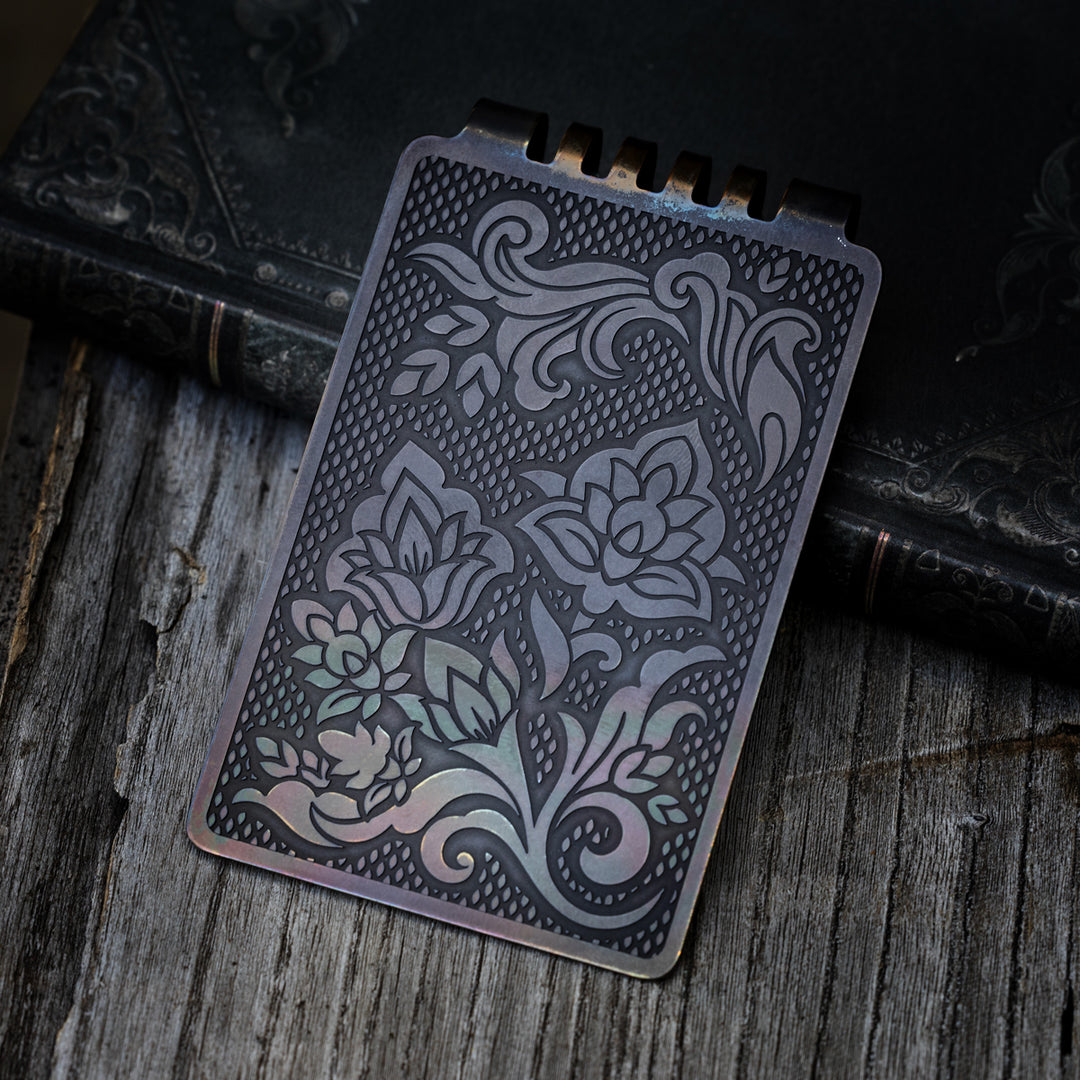 Minimalist Wallet LE Series -- Checkered Paisley (FallOut TRD)