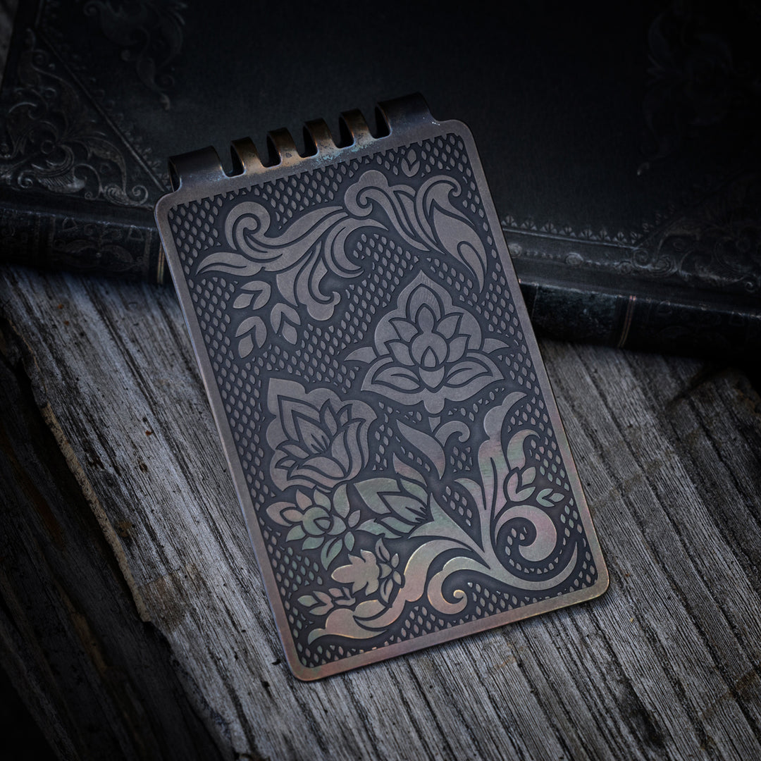 Minimalist Wallet LE Series -- Checkered Paisley (FallOut TRD)