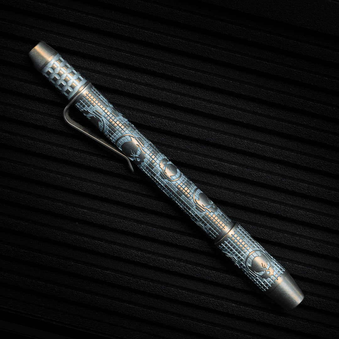 Titanium TechLiner Grid Pen -- Ladetta (Ethereal Ano)