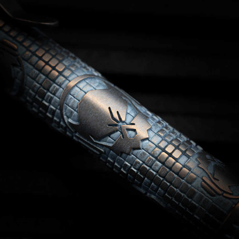 Titanium TechLiner Grid Pen -- Ladetta (Ethereal Ano)