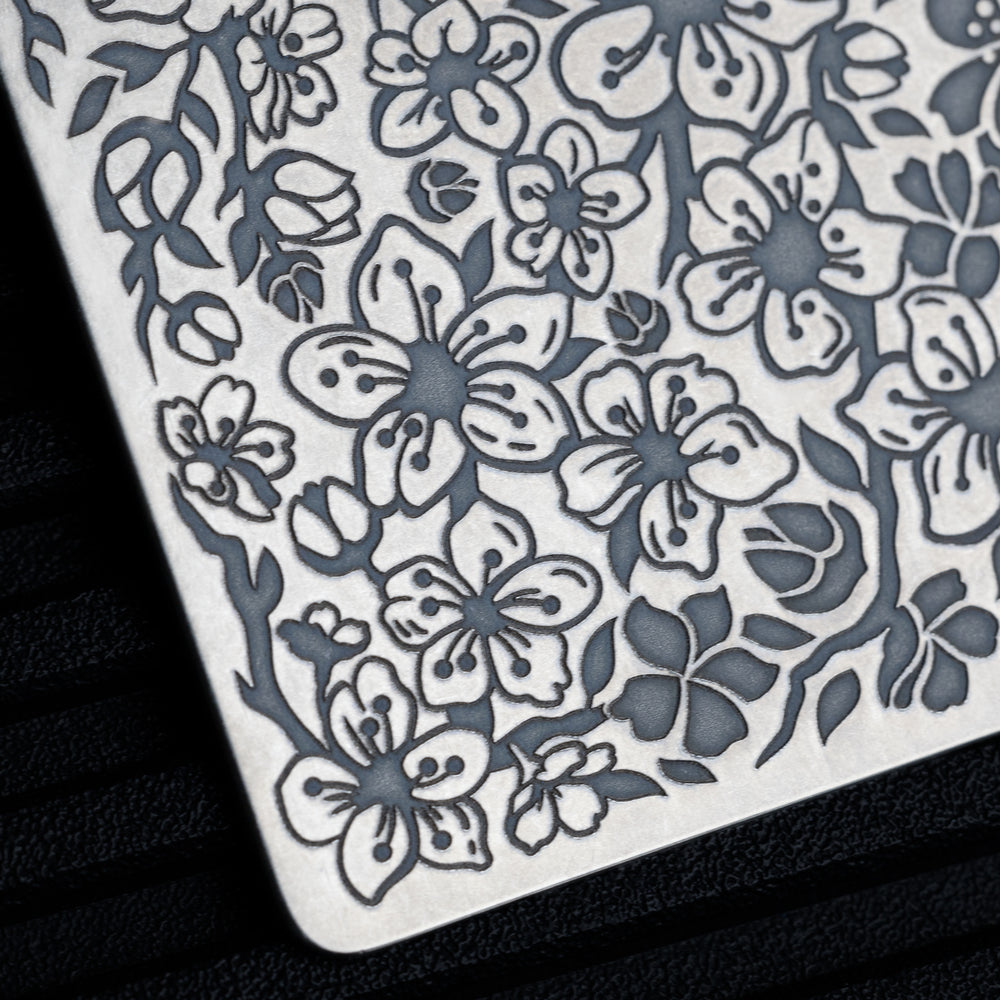 Minimalist Wallet LE Series -- Sakura (Tumbled)