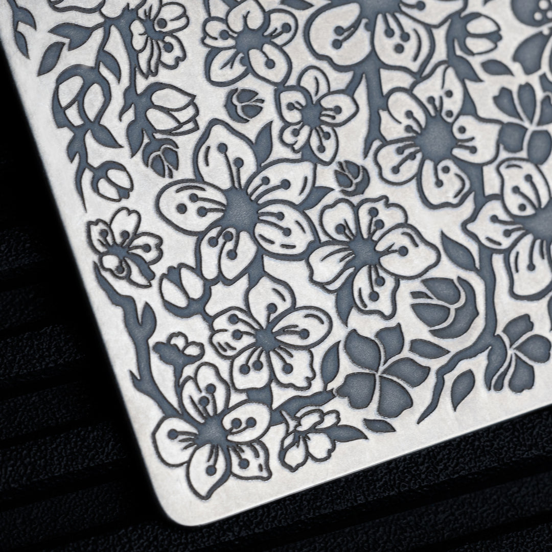 Minimalist Wallet LE Series -- Sakura (Tumbled)