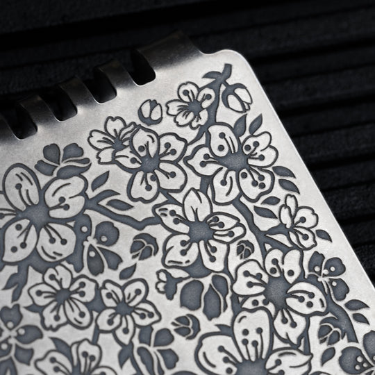 Minimalist Wallet LE Series -- Sakura (Tumbled)
