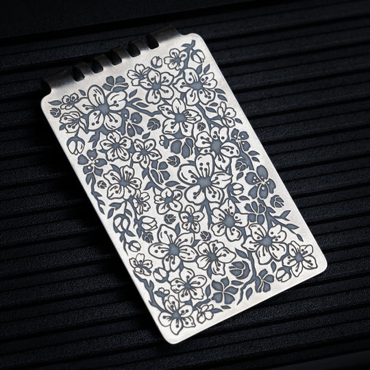 Minimalist Wallet LE Series -- Sakura (Tumbled)