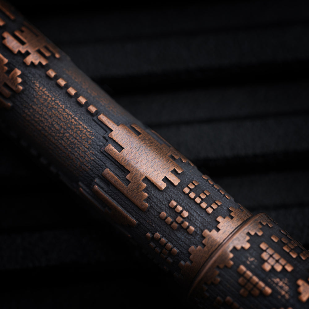 Copper TechLiner Grid Pen --  Galaga LE (Acid Washed / Burnished)