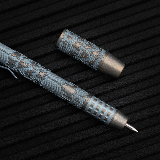 Titanium TechLiner Grid Pen --  Galaga LE (Ethereal)