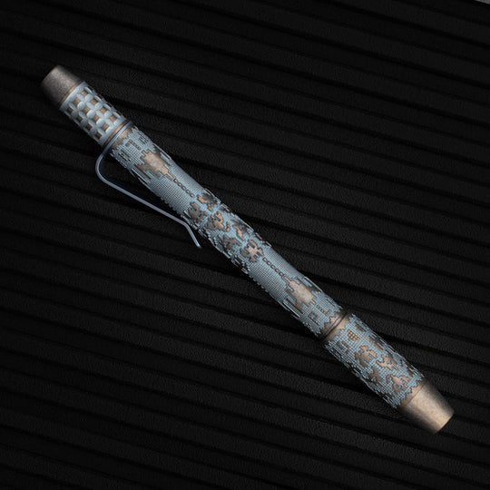 Titanium TechLiner Grid Pen --  Galaga LE (Ethereal)