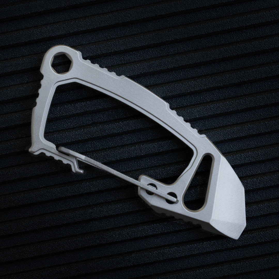 Titanium Bond-Vox HALO Carabiner -- (Space Gray)