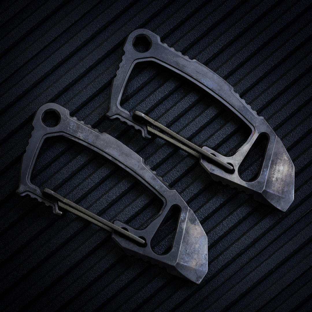 Titanium Bond-Vox HALO Carabiner -- (FallOut TRD)