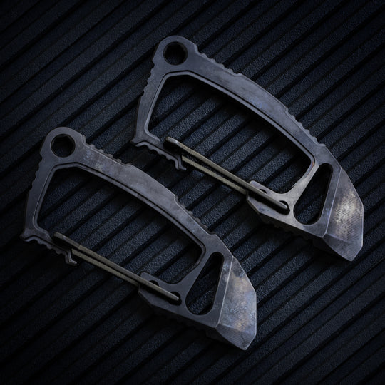 Titanium Bond-Vox HALO Carabiner -- (FallOut TRD)