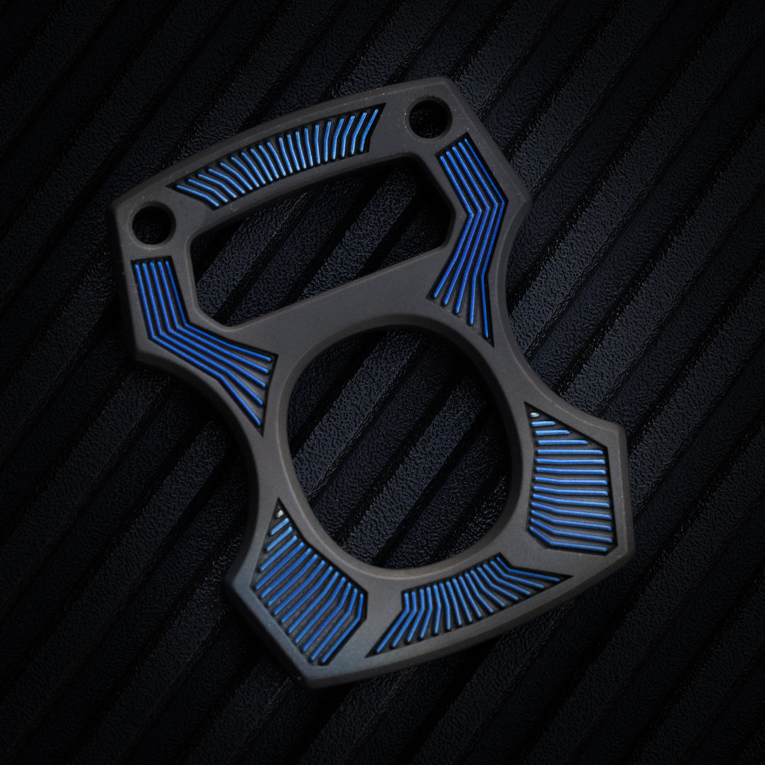 BRNLY x Ti2 Cypop -- Titanium (Art Deco Dark Blue)
