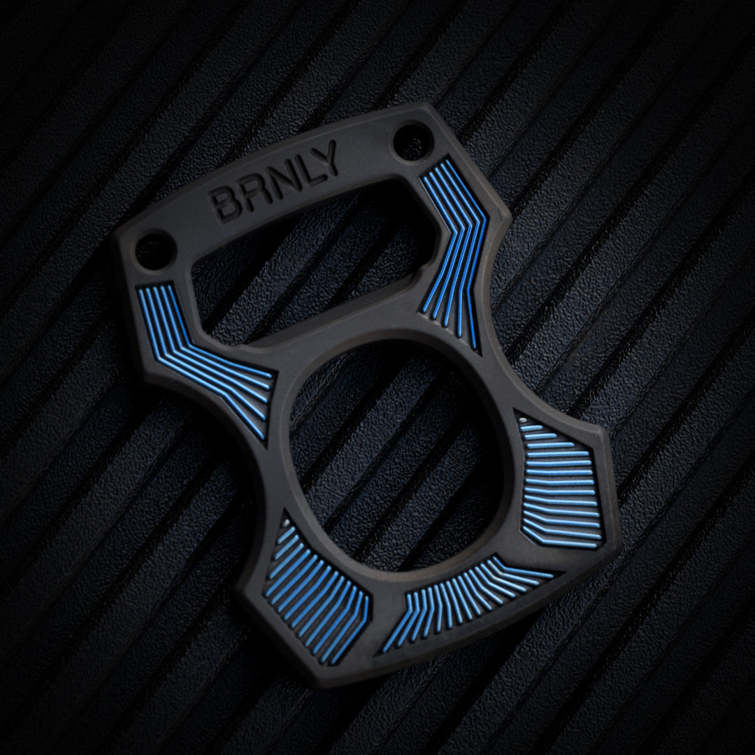 BRNLY x Ti2 Cypop -- Titanium (Art Deco Light Blue)